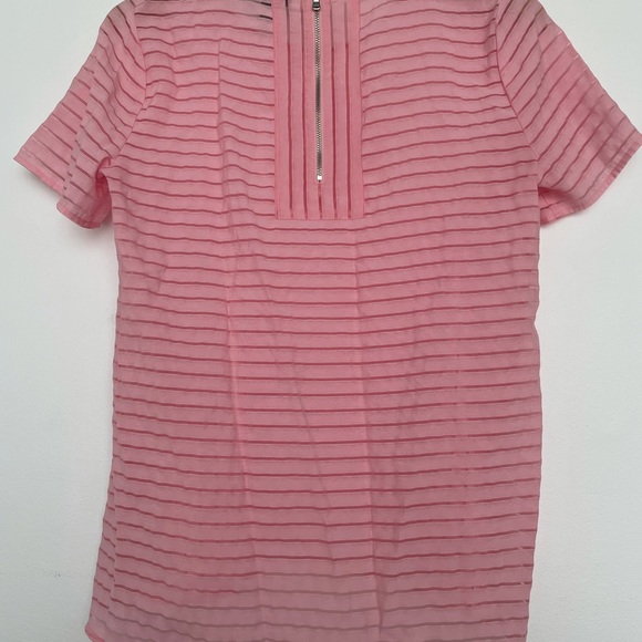 Pretty pink J Crew top - Picture 3 of 4